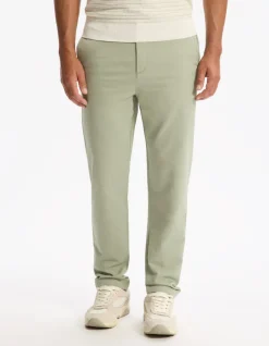 Celio Chino slim - vert^Homme Pantalons Chinos|Pantalons
