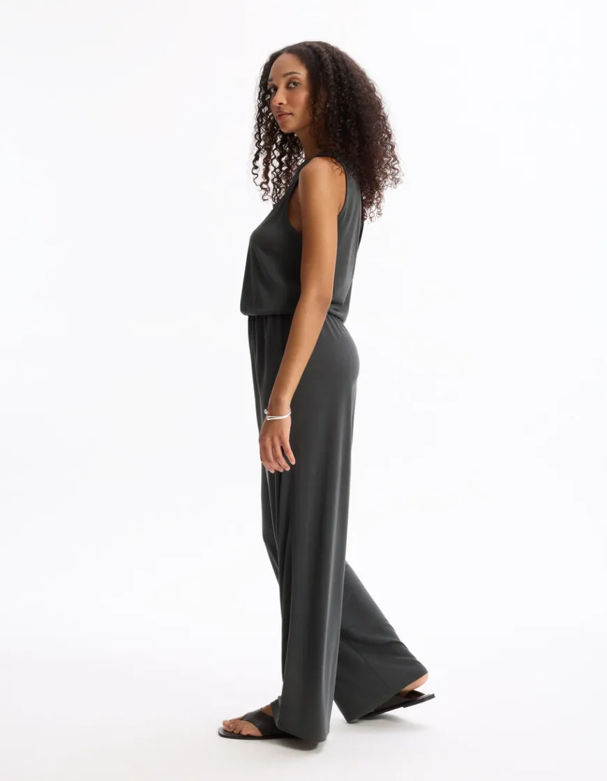 Celio Combinaison en modal - gris^Femme Loungewear|Les Essentiels Aux Meilleurs Prix