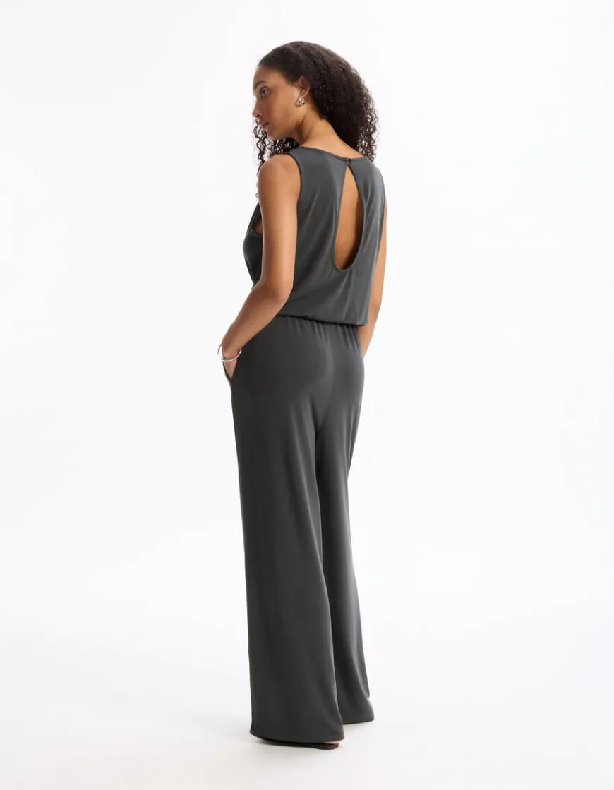 Celio Combinaison en modal - gris^Femme Loungewear|Les Essentiels Aux Meilleurs Prix