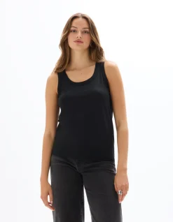 Celio Débardeur à larges bretelles 100% coton -^Femme Les Essentiels Aux Meilleurs Prix|T-Shirts & Tops