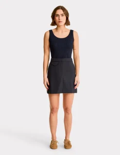 Celio Débardeur en maille côtelée -^Femme Pulls