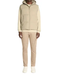Celio Doudoune chaude à capuche sans manches -^Homme Doudounes