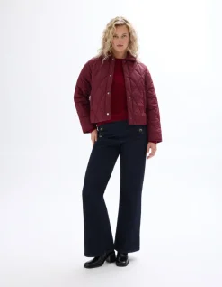 Celio Doudoune courte à poches - rouge^Femme Doudounes|Manteaux