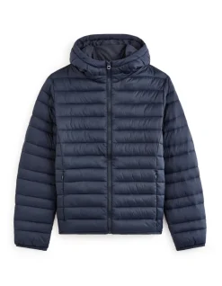 Celio Doudoune light à capuche - marine^Homme Doudounes|Manteaux