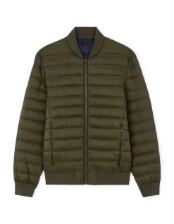 Celio Doudoune light col bomber - kaki^Homme Doudounes