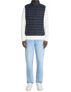Celio Doudoune light sans manches - marine^Homme Doudounes|Manteaux