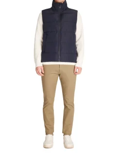 Celio Doudoune sans manches col montant - marine^Homme Doudounes|Manteaux