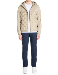 Celio Doudoune softshell mix matière à capuche -^Homme Blousons|Vestes