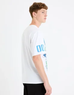 Celio Evangelion - T-shirt Rei et Asuka^Homme T-Shirts