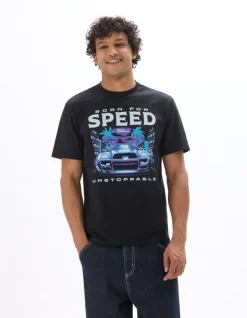 Celio Fast & Furious - T-shirt^Homme Collabs|T-Shirts