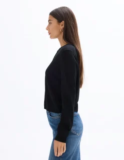 Celio Gilet 100% laine mérinos à col rond -^Femme Gilets & Cardigans|Pulls
