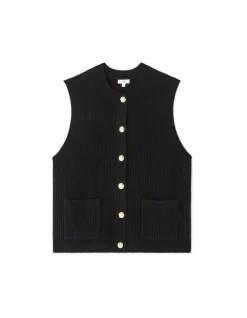 Celio Gilet boutonné sans manches -^Femme Gilets & Cardigans