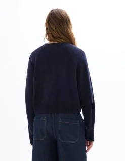 Celio Gilet court en maille unie -^Femme Gilets & Cardigans