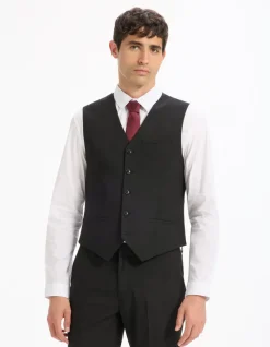 Celio Gilet de costume slim stretch -^Homme Gilets De Costumes|Cérémonie