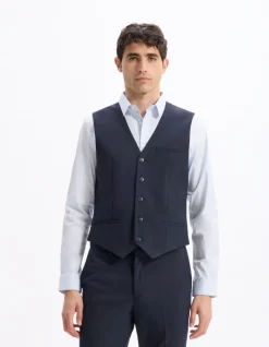 Celio Gilet de costume slim stretch -^Homme Gilets De Costumes|Cérémonie
