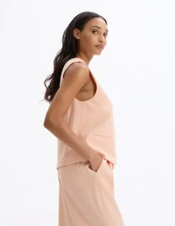 Celio Gilet de tailleur sans manches - rose^Femme Les Tailleurs|Gilets & Cardigans
