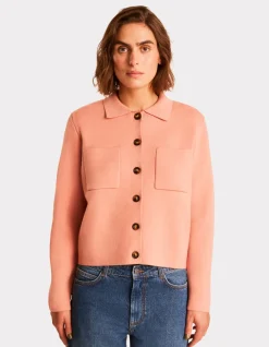 Celio Gilet en maille compacte - rose^Femme Gilets & Cardigans|Pulls