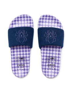Celio Hunter x Hunter - Claquettes violettes d'Hisoka^Homme Chaussures|Collabs