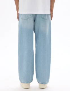 Celio Jean baggy 100% coton- bleu délavé^Homme Jeans