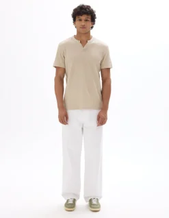Celio Jean baggy coton stretch - écru^Homme Jeans