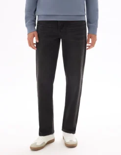 Celio Jean C.75 loose coton stretch 3 longueurs - noir délavé^Homme Jeans Loose|Jeans 3 Longueurs