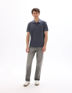 Celio Jean C.75 loose coton stretch 3 longueurs - gris^Homme Jeans Loose|Jeans 3 Longueurs