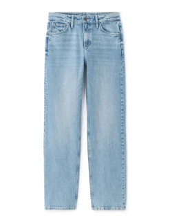 Celio Jean C.75 loose coton stretch 3 longueurs - bleu clair^Homme Jeans|Jeans Loose