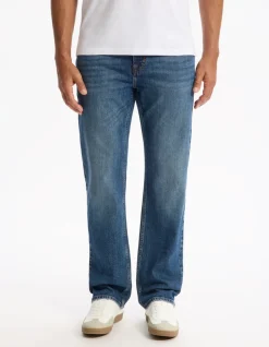 Celio Jean C.5 regular coton stretch 3 longueurs - bleu stone^Homme C.5 / Jeans Regular|Jeans 3 Longueurs