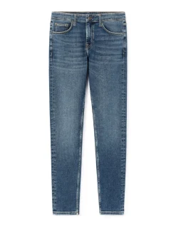 Celio Jean C.25 slim coton stretch 3 longueurs - bleu^Homme C.25 / Jeans Slim|Jeans 3 Longueurs