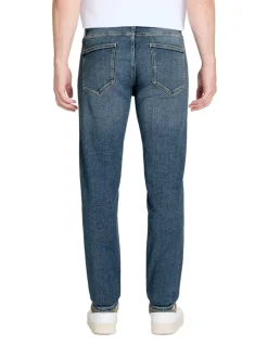 Celio Jean C.25 slim coton stretch 3 longueurs - bleu^Homme C.25 / Jeans Slim|Jeans 3 Longueurs