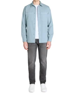 Celio Jean C.25 slim coton stretch 3 longueurs - gris^Homme C.25 / Jeans Slim|Jeans 3 Longueurs