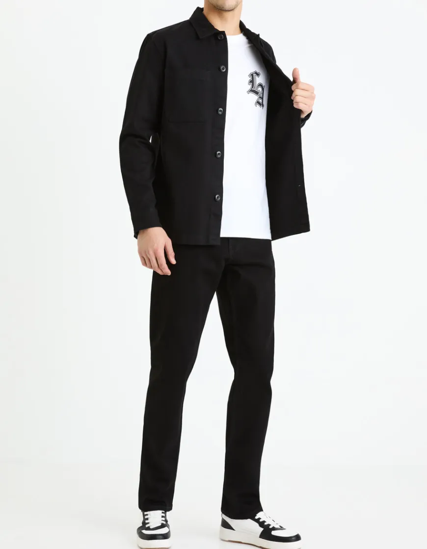 Celio Jean C.15 straight coton stretch 3 longueurs -^Homme C.15 / Jeans Straight|Jeans 3 Longueurs