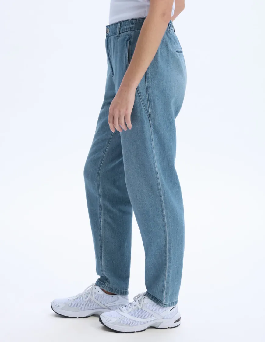 Celio Jean carotte longueur cheville -^Femme Les Essentiels Aux Meilleurs Prix|Jeans