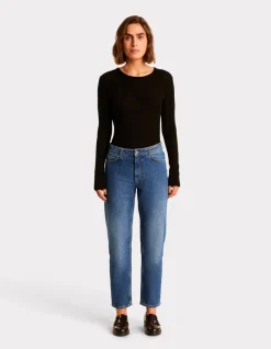 Celio Jean droit confort - bleu^Femme Jeans
