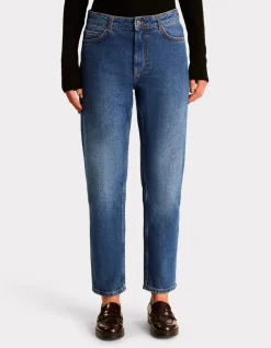 Celio Jean droit confort - bleu^Femme Jeans