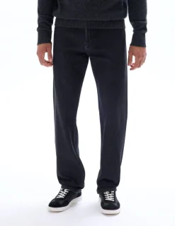 Celio Jean loose coton TENCEL™ Lyocell - marine noir^Homme Jeans Loose|Jeans