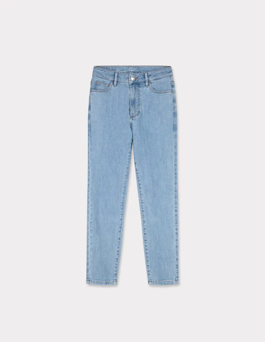 Celio Jean skinny 7/8ème - bleu clair^Femme Jeans