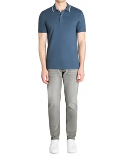 Celio Jean slim coton stretch - gris clair^Homme C.25 / Jeans Slim|Jeans