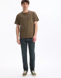 Celio Jean straight coton stretch - bleu moyen^Homme C.15 / Jeans Straight|Jeans