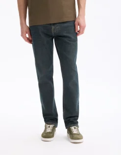 Celio Jean straight coton stretch - bleu moyen^Homme C.15 / Jeans Straight|Jeans
