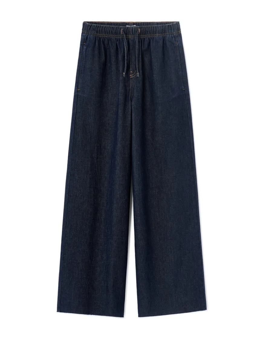 Celio jean taille élastiquée - bleu^Femme Jeans
