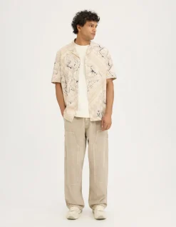 Celio Jojo's Bizarre Adventure - Chemise^Homme Collabs|Costumes Casual
