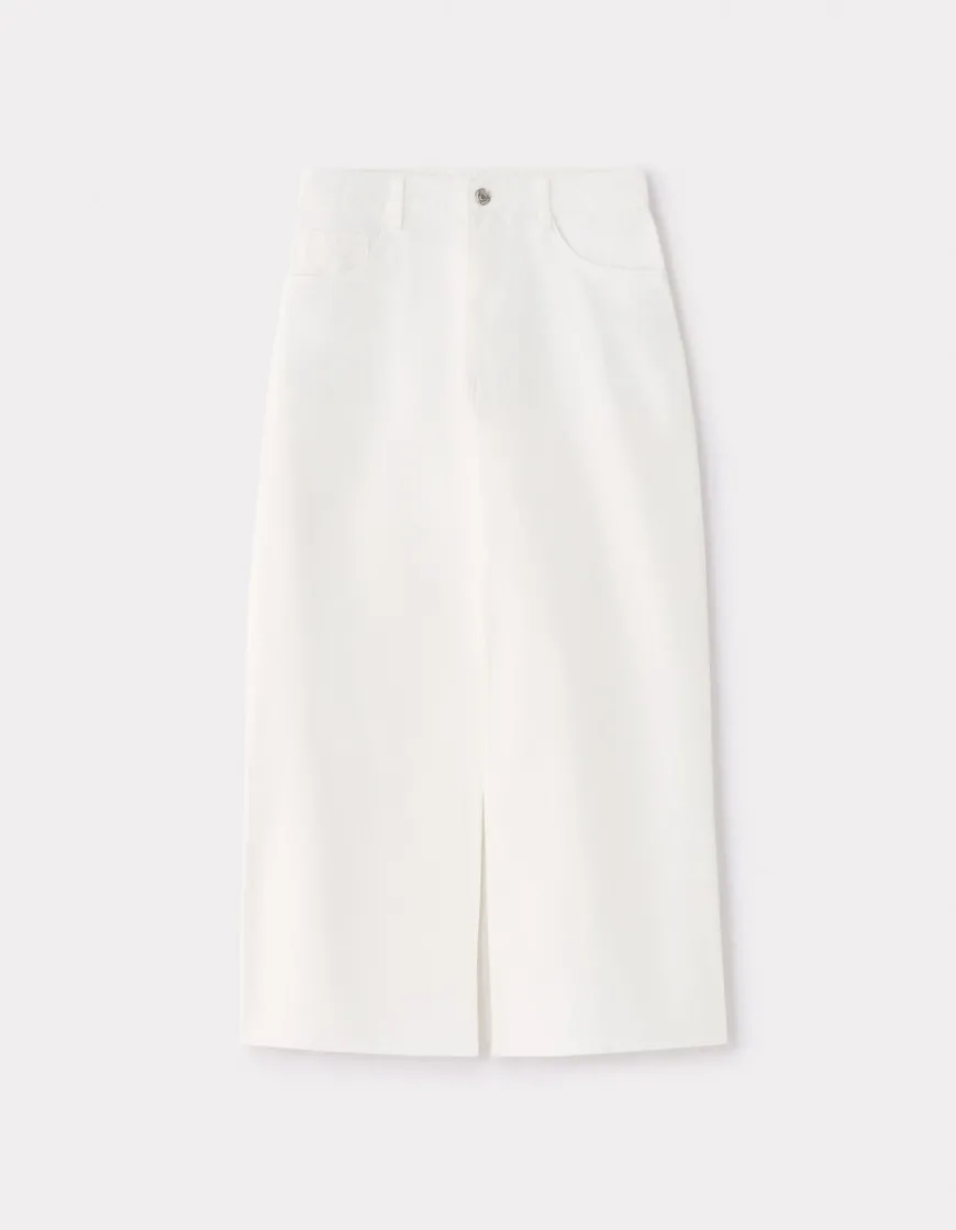 Celio Jupe en jean avec fente -^Femme Les Essentiels Aux Meilleurs Prix|Jupes & Shorts