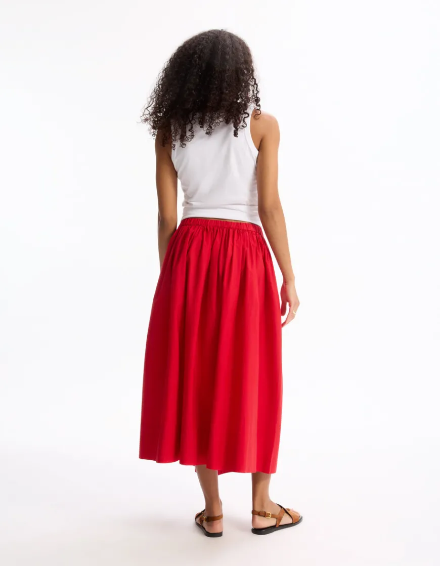Celio Jupon en popeline -^Femme Jupes & Shorts
