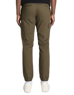 Celio Pantalon cargo slim coton stretch - kaki^Homme Pantalons