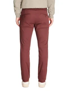 Celio Pantalon chino slim coton stretch - bordeaux^Homme Pantalons Chinos|Pantalons