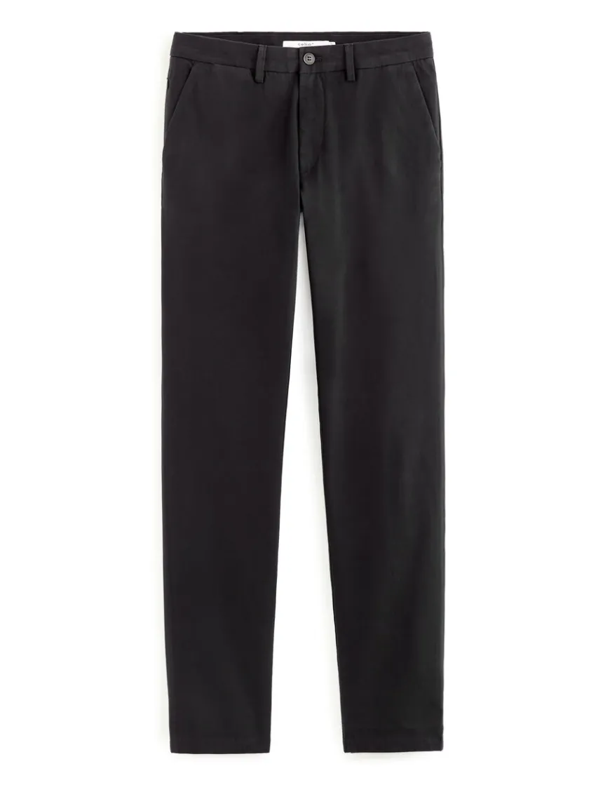 Celio Pantalon chino straight en coton stretch L30-34 -^Homme Pantalons Chinos|Pantalons