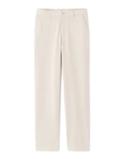 Celio Pantalon chino straight uni - écru^Homme Pantalons|Pantalons Chinos