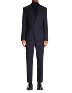 Celio Pantalon de costume slim 100% laine - marine^Homme Pantalons|Pantalons De Costumes