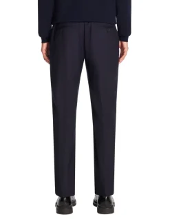 Celio Pantalon de costume slim 100% laine - marine^Homme Pantalons|Pantalons De Costumes